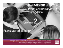 MANAGEMENT of INFORMATION SECURITY Third Edition