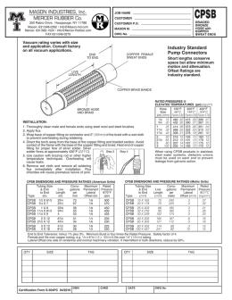 Product Datasheet