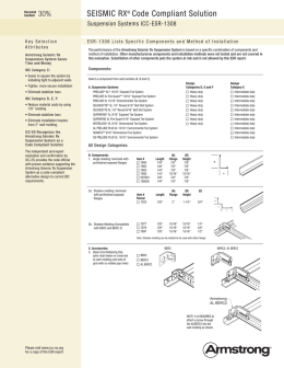 SEISMIC Rx® Code Compliant Solution