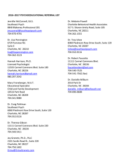 Psychoeducational Referral List