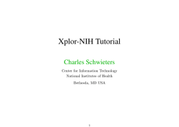 Xplor-NIH Tutorial - Biomolecular Solid