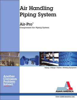 Air Handling Piping System