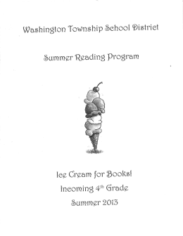 ` Washington Township éehool @istrict