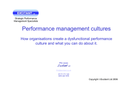 MI Maturity Diagnosing the underlying needs