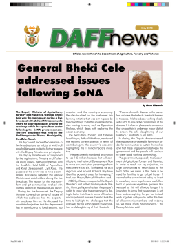 General Bheki Cele addressed issues following SoNA