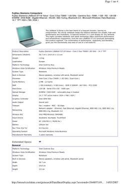 Page 1 sur 4 14/03/2007 http://intouch.techdata.com/guisearch