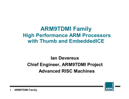 ARM9TDMI Family