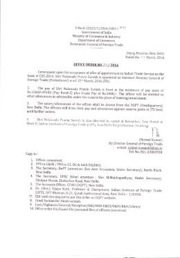 Page 1 F.No.A-12025/1/2014/HRD