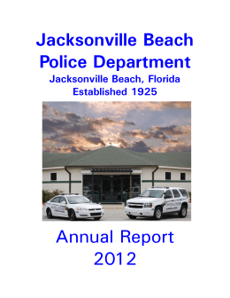 2012 Annual Report - City of Jacksonville Beach