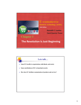 E-commerce