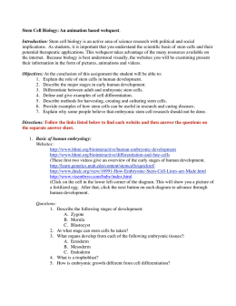 Stem Cells Webquest2015