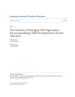 The Dynamics of Emergent Self-Organisation