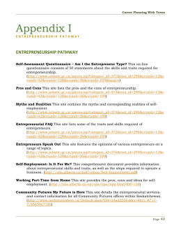Appendix I - Pursue Online
