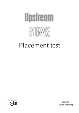 Placement test