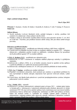 www.fsv.cuni.cz - Univerzita Karlova