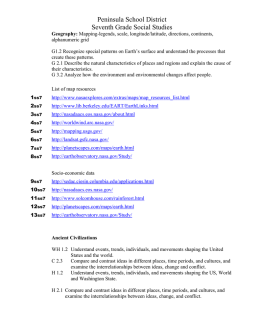 Peninsula School District Seventh Grade Social Studies
