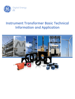 Instrument Transformer Basic Technical