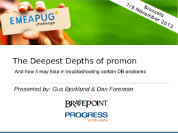 The Deepest Depths of promon
