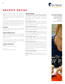 graphic Design - Murray State University
