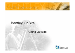Bentley OnSite - bentleyuser.dk