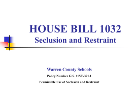 house bill 1032 - Warren County Schools