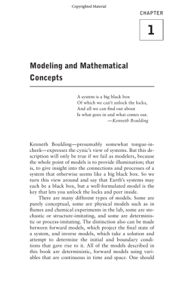 Modeling and Mathematical Concepts