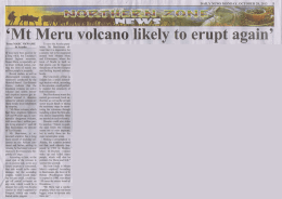 `Mt ru volcano ie