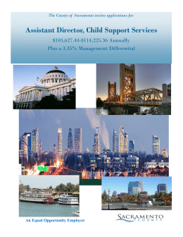 Assistant Director, Child Support Services