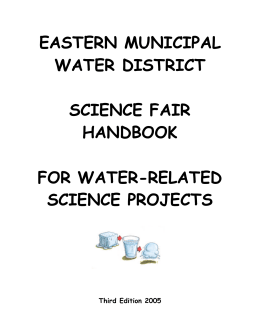 Science Fair Handbook CD Third Edition
