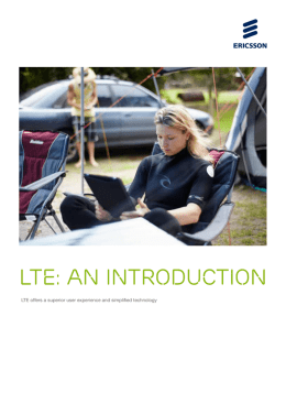 LTE: an introduction