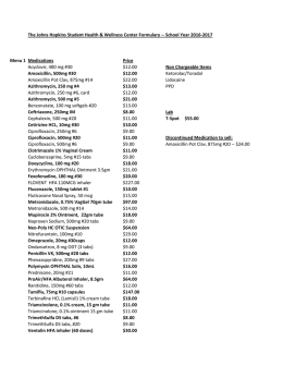 Menu 1 Medications Price Acyclovir, 400 mg #30 $12.00 Non