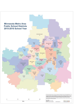 Minnesota Metro Area Public School Districts 2015