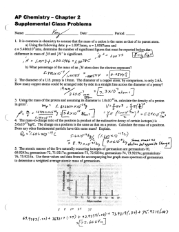 Key - Elements of Science