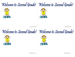 Second Grade - Education Creations