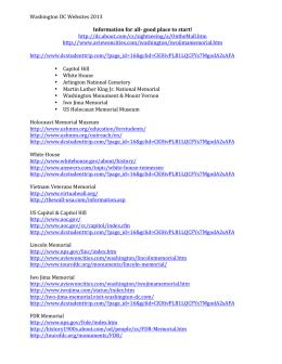 documents/2013 Washington DC websites