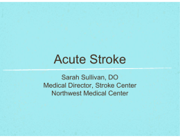 Acute Stroke