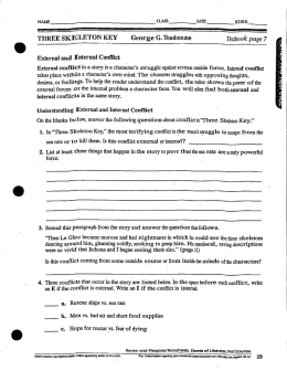 THREE SKELETON KEY George G. Toudouze ` Textbook page 7