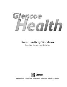 Student Activity Workbook