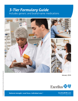3-Tier Formulary Guide