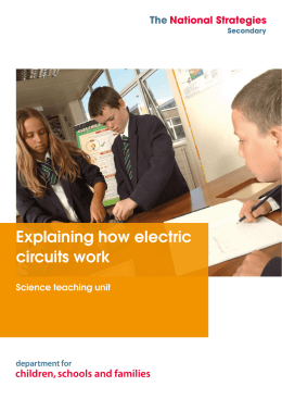 Explaining how electric circuits work