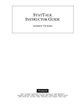 stattalk instructor guide - Department of Mathematical Sciences
