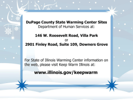 Downers Grove and Villa Park