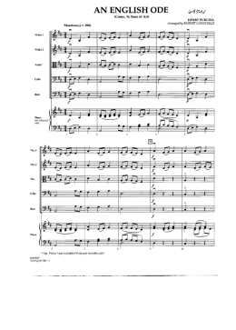 AN ENGLISH ODE Mm/