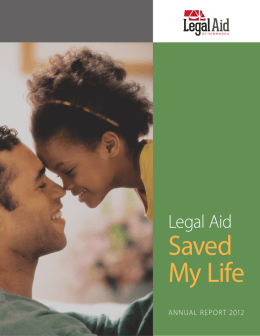 Saved My Life - Legal Aid of Nebraska