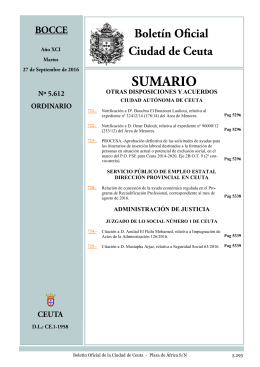 exclusiones (650) - Ciudad Autónoma de Ceuta