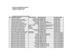 Contracte de achizitii efectuate in anul 2011