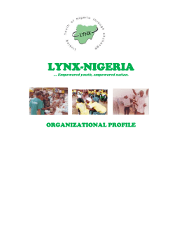 lynx-nigeria - Linking the Youth of Nigeria through Exchange