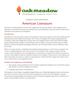 American Literature