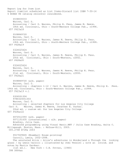LACC Discard books 7-30-14