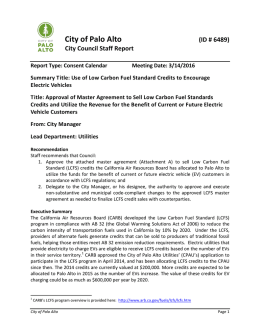 Attachment A - Agreement LEAP-LCFS-Master Agreement 2-11-16